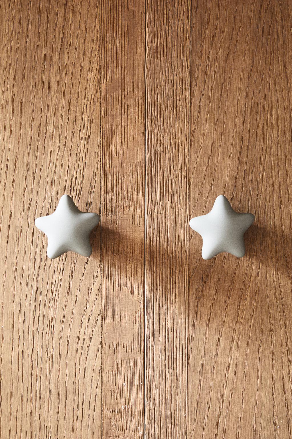 Набор детских звездных дверных ручек (набор из 2 штук)