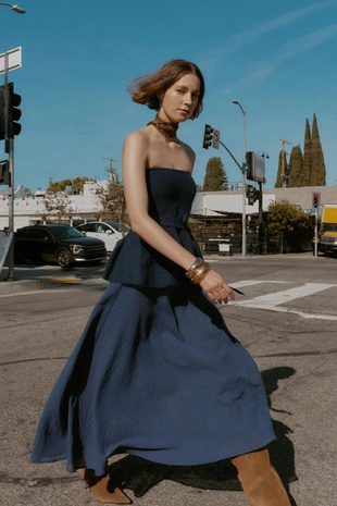 Юбка миди-накидка- Заказать в России