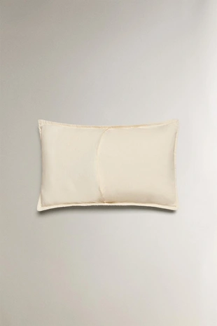 Детский стеганный хлопковый чехол для подушки в полоску- Заказать в России