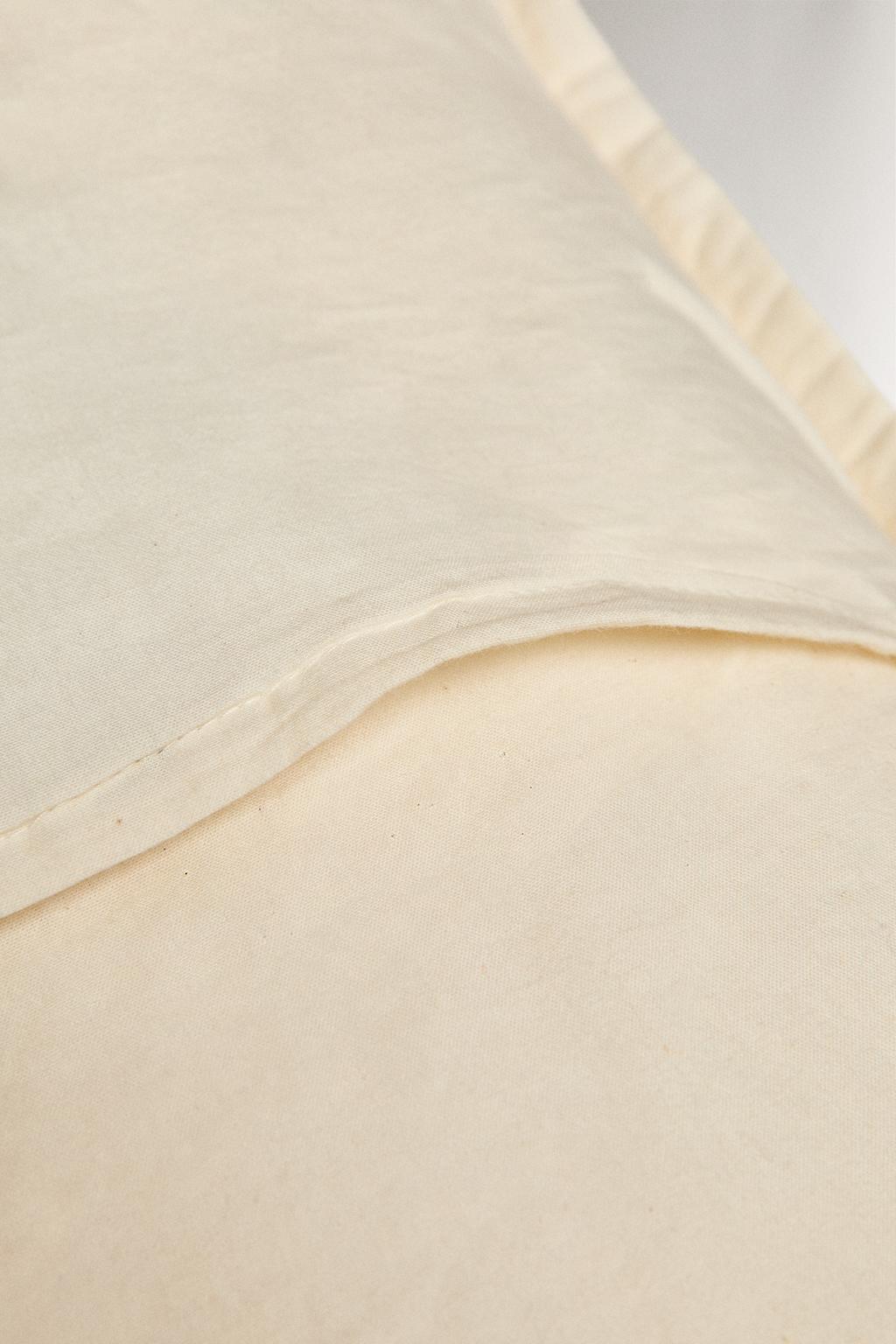 Детский стеганный хлопковый чехол для подушки в полоску