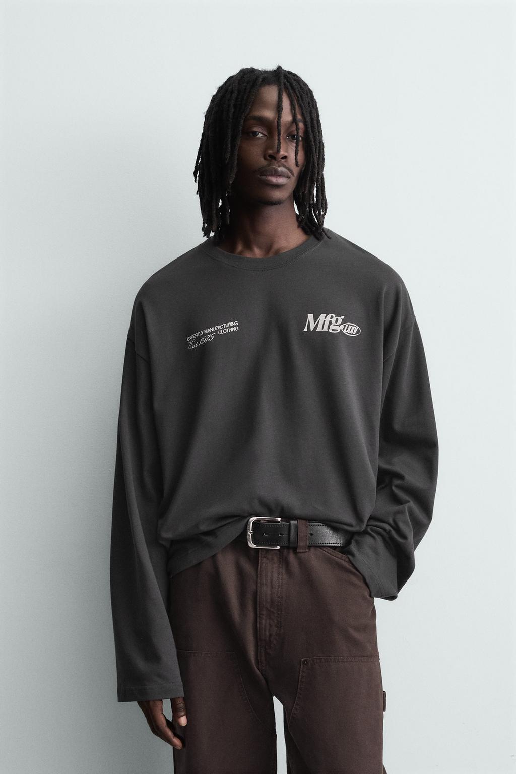 ФУТБОЛКА С ТЕКСТОВЫМ ПРИНТОМ