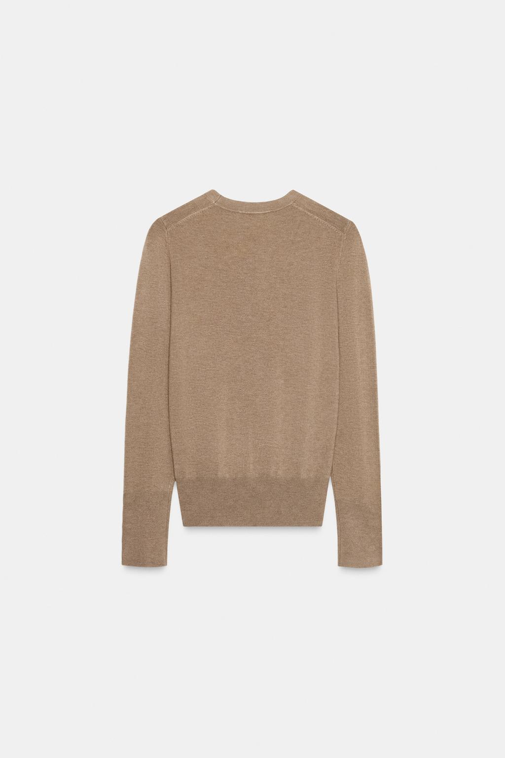 БАЗОВЫЙ ОДНОТОННЫЙ СВИТЕР