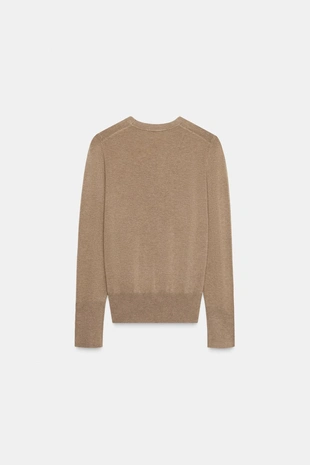 Базовый однотонный свитер- Заказать в России