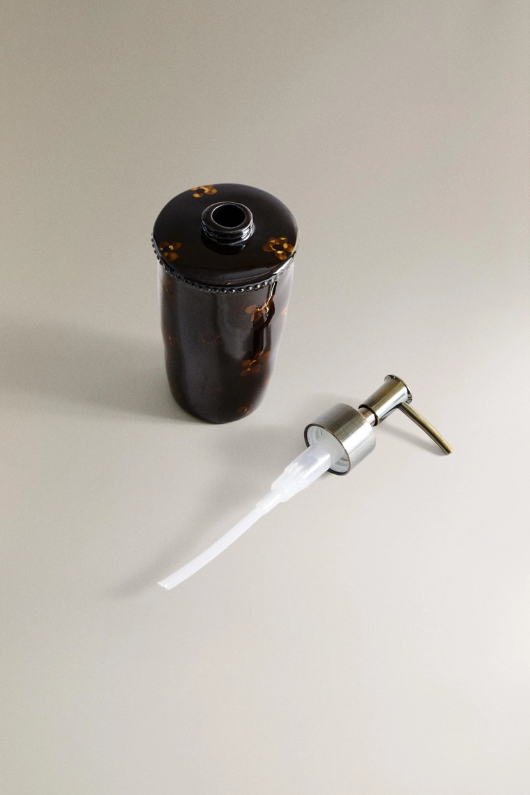 Цветочный диспенсер для мыла