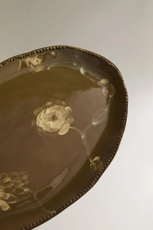 Большая осенняя ванная тарелка- Заказать в России