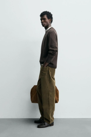 Свитер из рельефного хлопка- Заказать в России