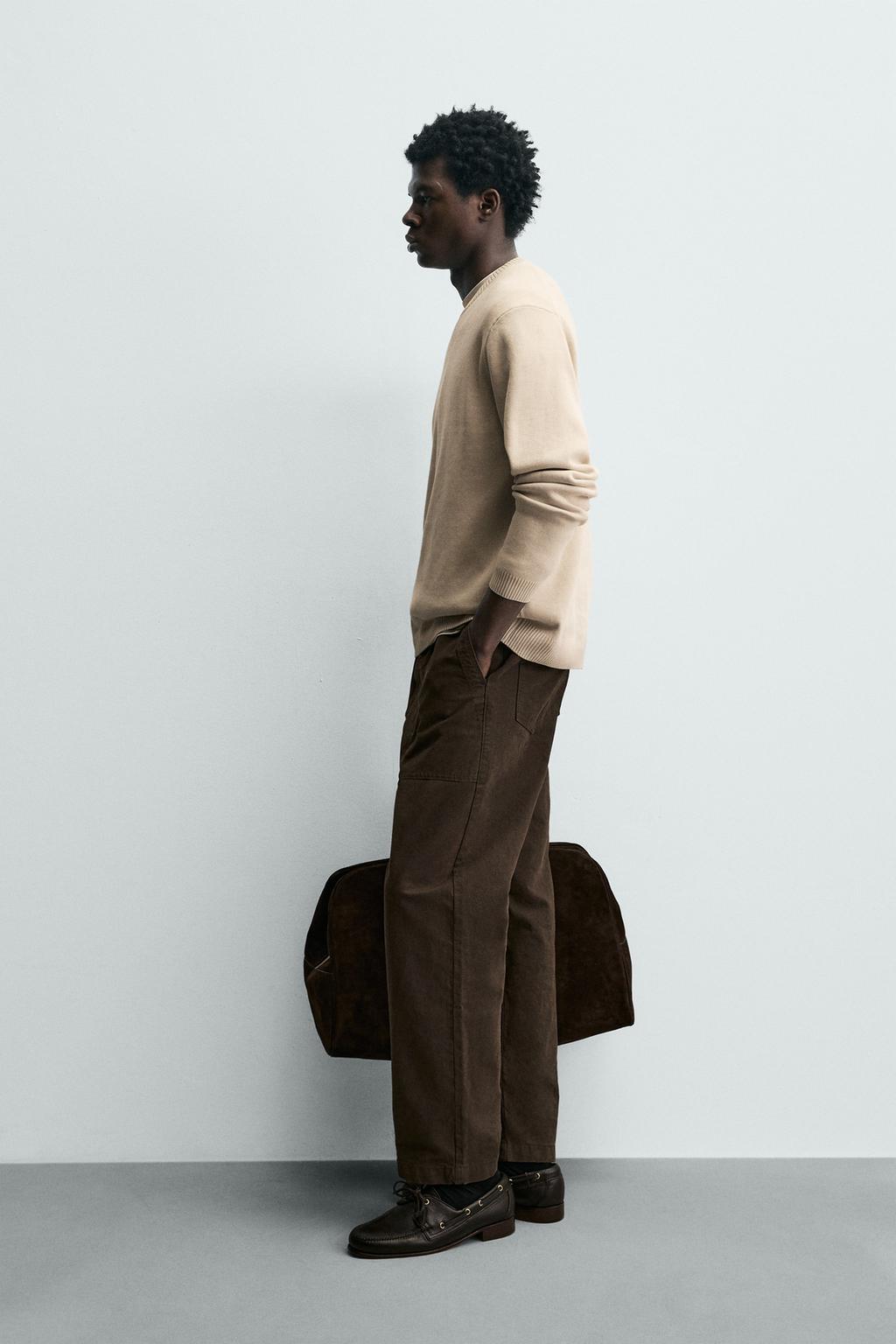 СВИТЕР ИЗ РЕЛЬЕФНОГО ХЛОПКА