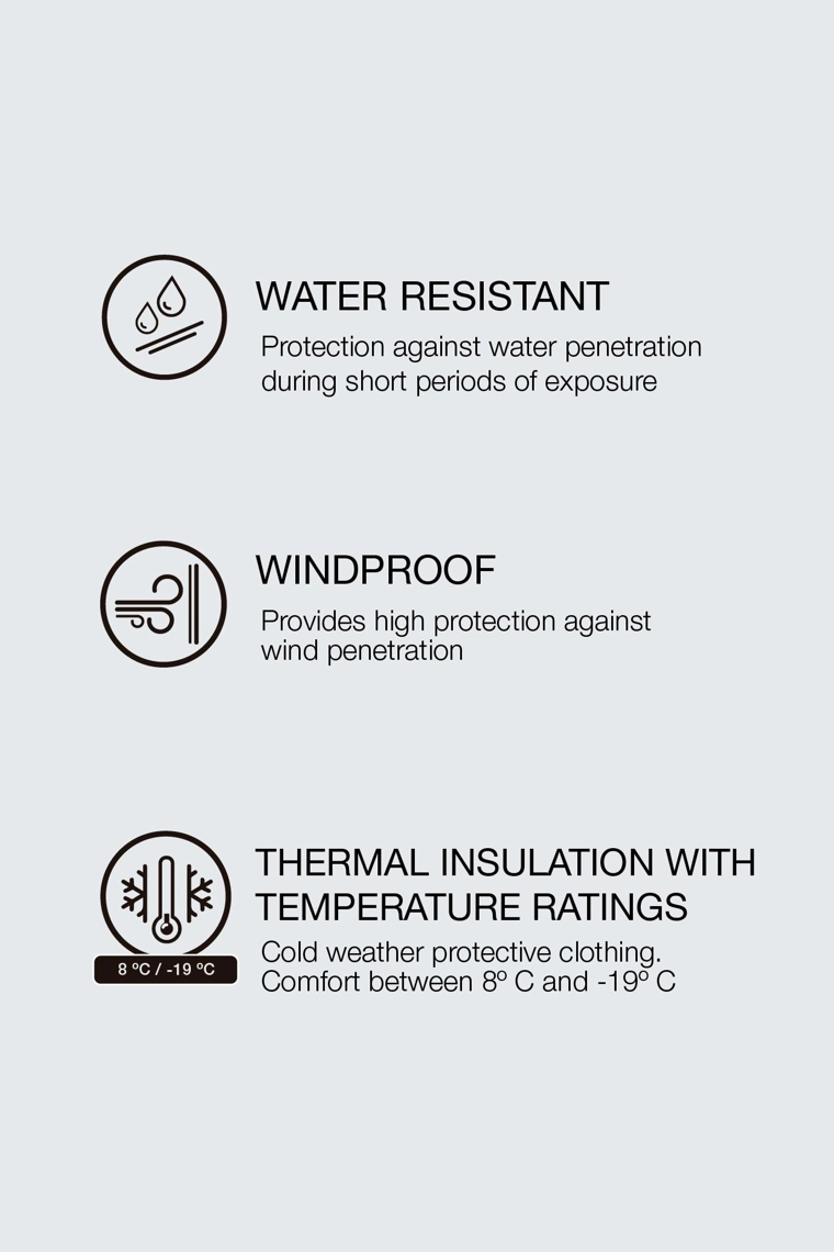 Парка с отстёгивающимся контрастным воротником