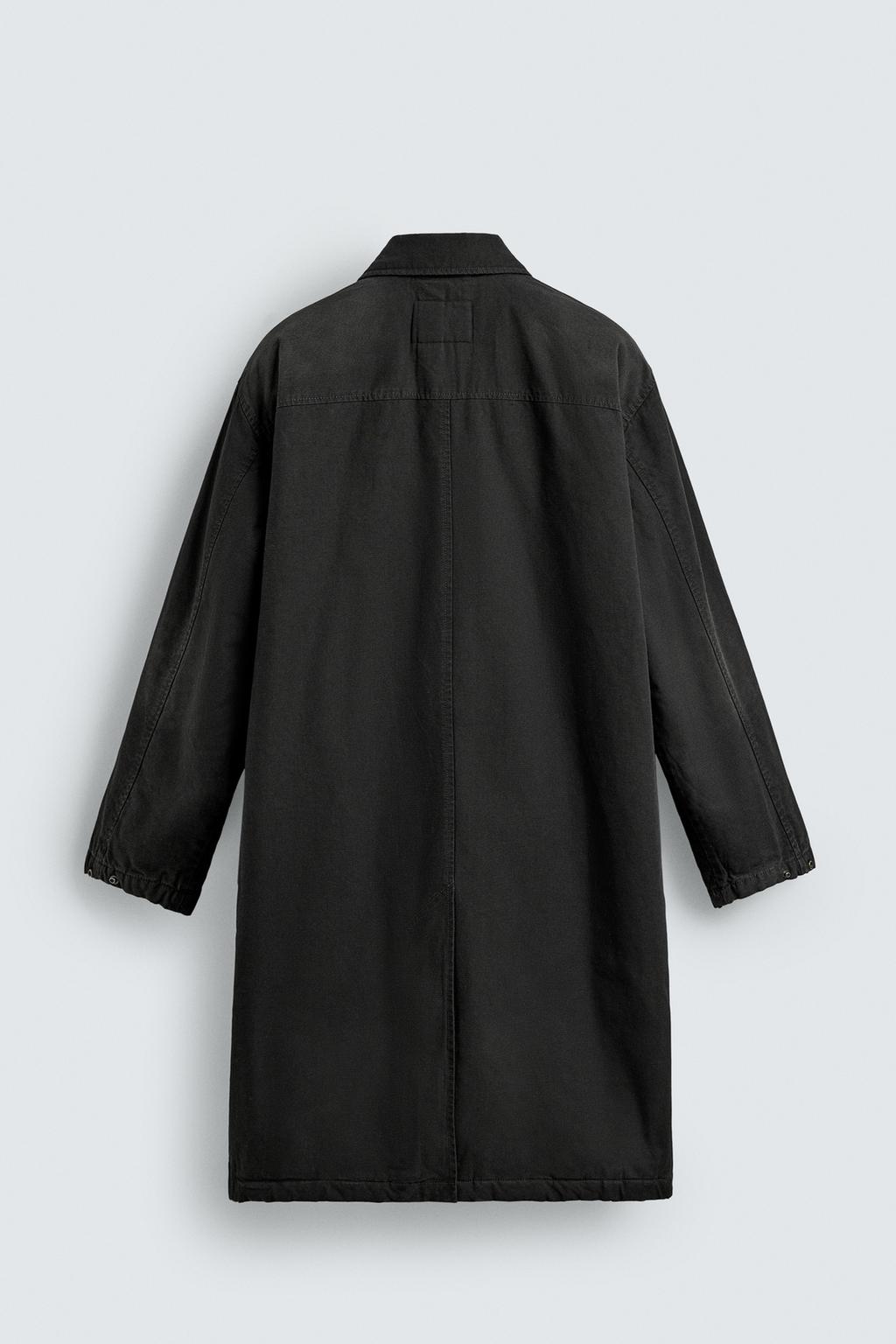 ПАЛЬТО ИЗ ДЕНИМА С ЭФФЕКТОМ ПОТЕРТОСТИ