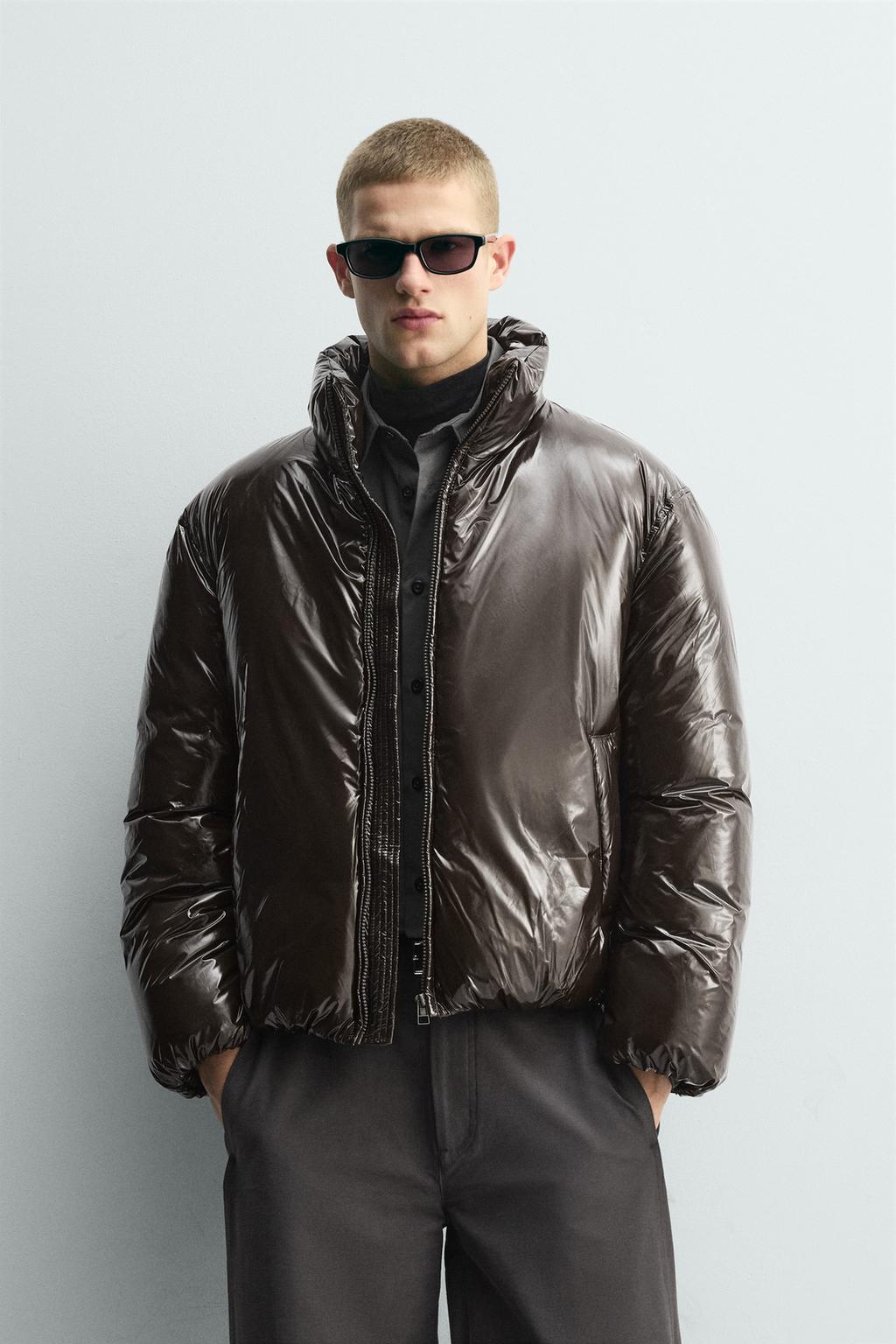 СТЕГАНАЯ КУРТКА С БЛЕСКОМ