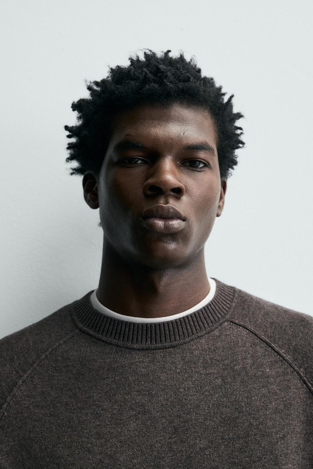 ДЖЕМПЕР ИЗ РЕЛЬЕФНОЙ ТКАНИ С ШЕРСТЬЮ