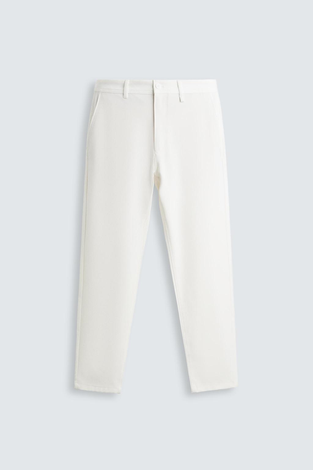 БРЮКИ КОМФОРТНОЙ ПОСАДКИ ИЗ РЕЛЬЕФНОЙ ТКАНИ