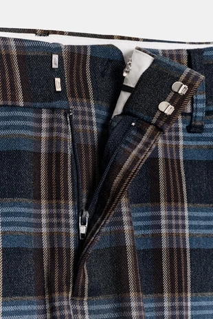 Брюки в клетку- Заказать в России