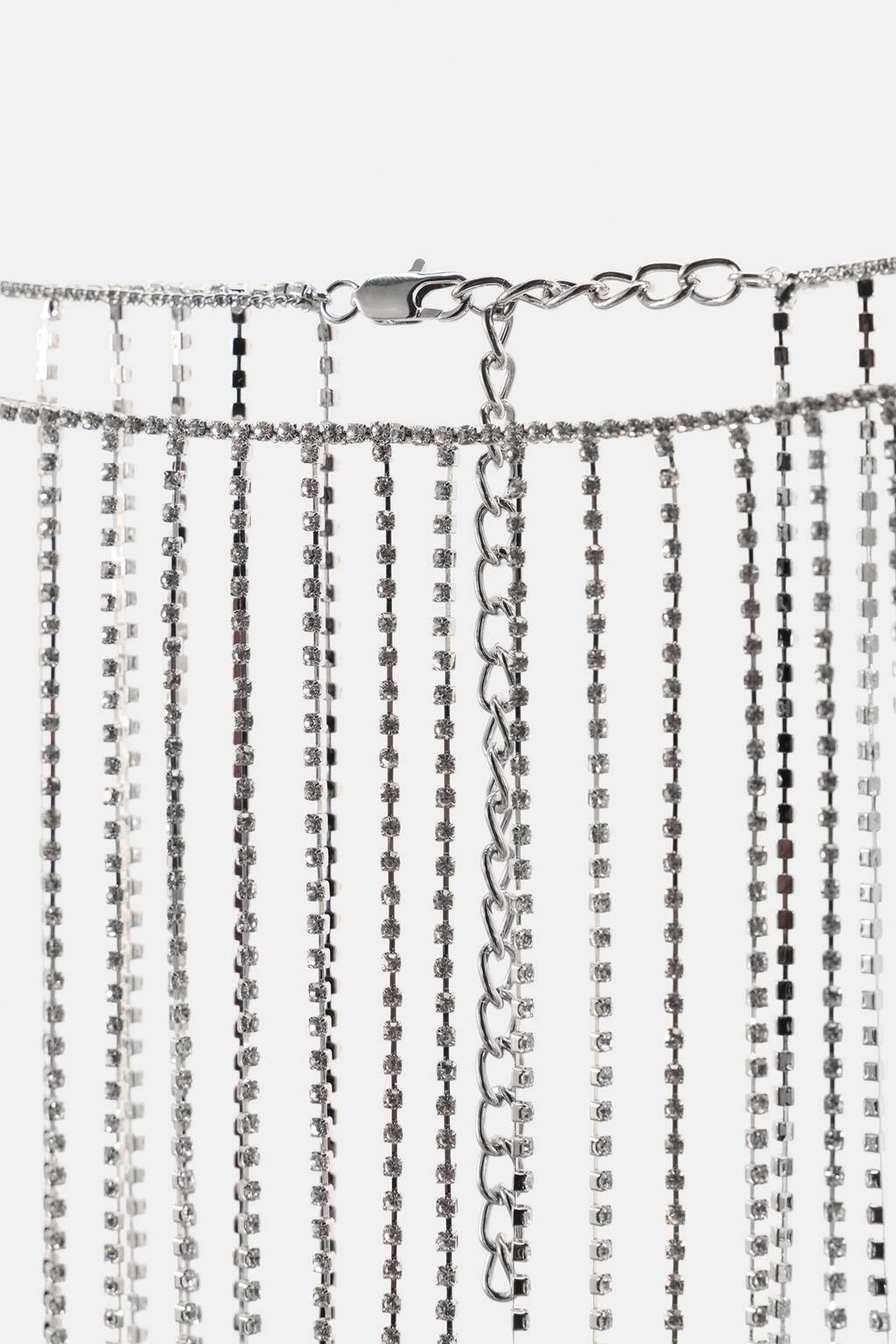 МЕТАЛЛИЧЕСКИЙ РЕМЕНЬ С БЛЁСТКАМИ