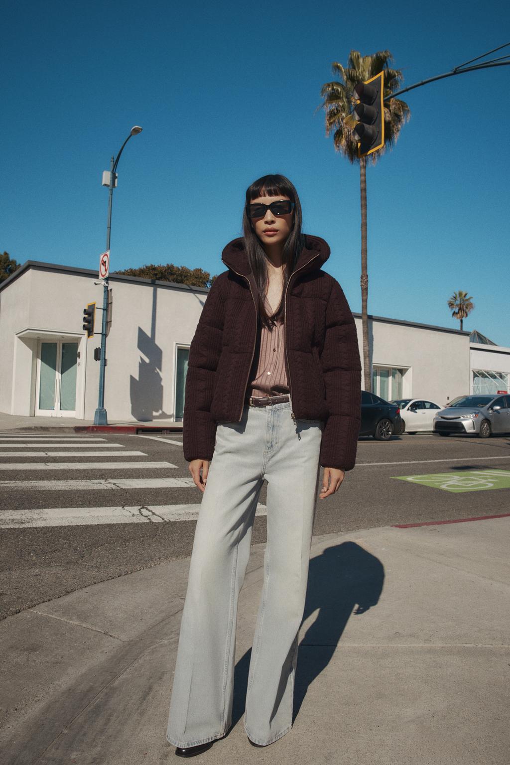 АНОРАК ВЯЗАНЫЙ С КАПЮШОНОМ