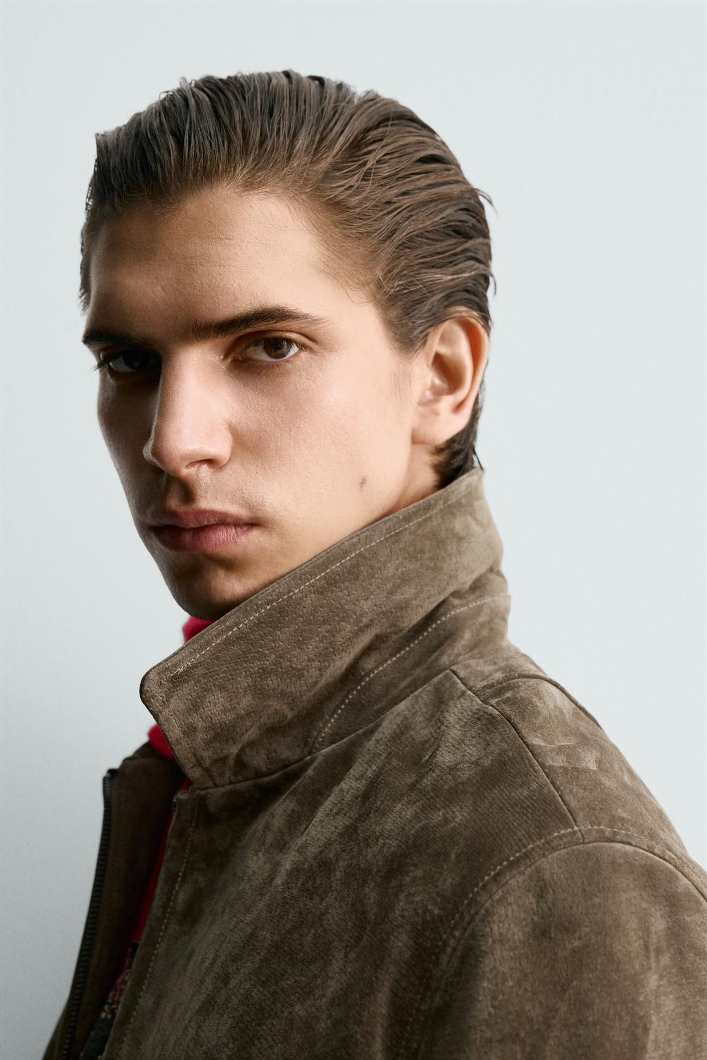 ЗАМШЕВАЯ КУРТКА СВОБОДНОГО КРОЯ