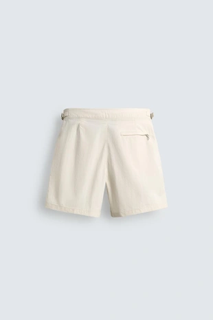 Длинные структурированные плавательные трусы- Заказать в России