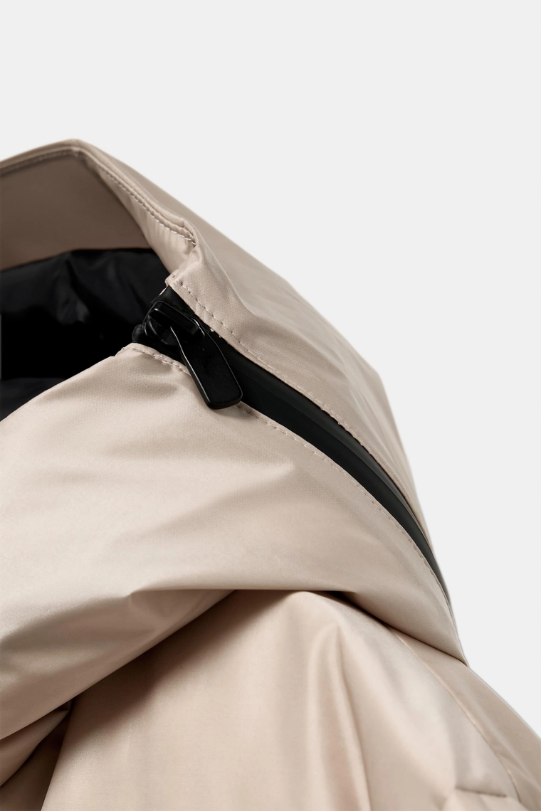 Пуховик с водоотталкивающим и ветрозащитным покрытием zara athleticz