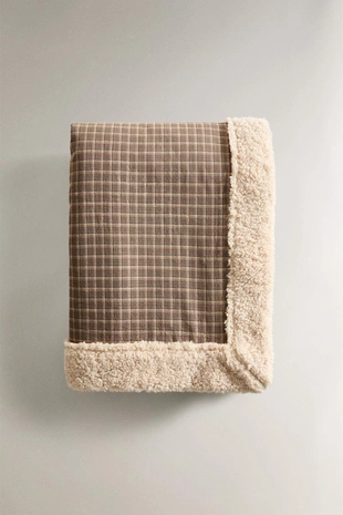 Плед для домашних животных в клетчатом дизайне- Заказать в России