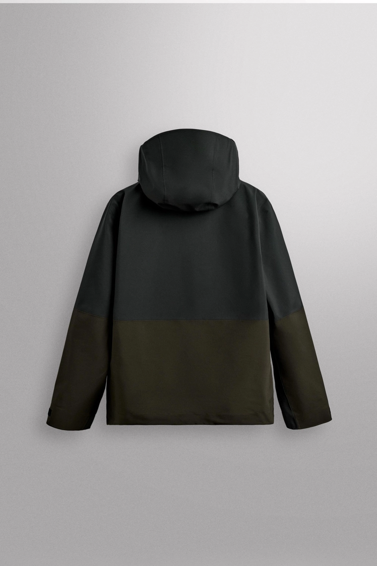 Техническая куртка для активного отдыха в ярко-зеленом цвете zara athleticz