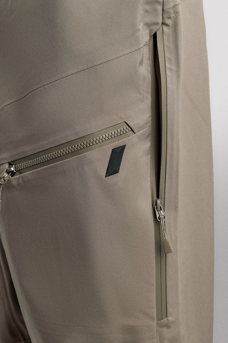 Защитные технические горнолыжные штаны с водонепроницаемой оболочкой recco®