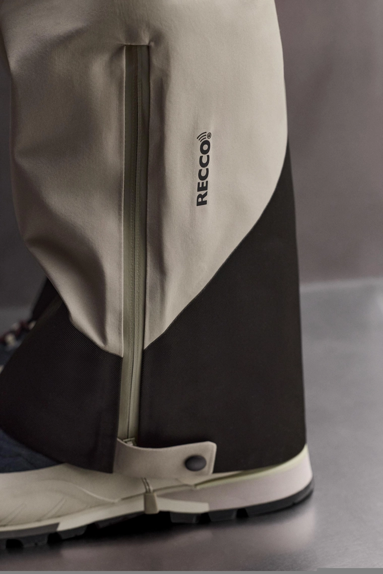 Защитные технические горнолыжные штаны с водонепроницаемой оболочкой recco®