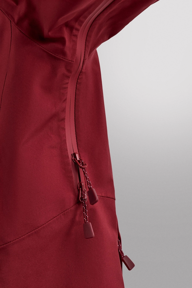 Защитная техническая куртка-мид-лейер с водонепроницаемой оболочкой recco® для горных лыж