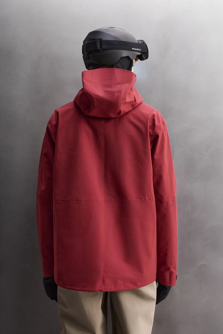 Защитная техническая куртка-мид-лейер с водонепроницаемой оболочкой recco® для горных лыж