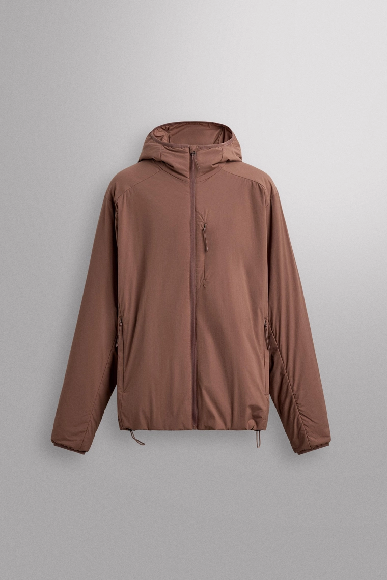 Куртка-мид-лейер с квадратным стежком для горных лыж