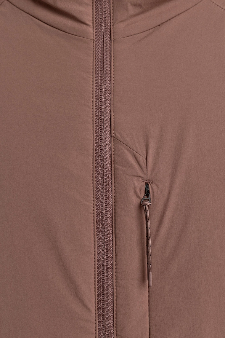 Куртка-мид-лейер с квадратным стежком для горных лыж