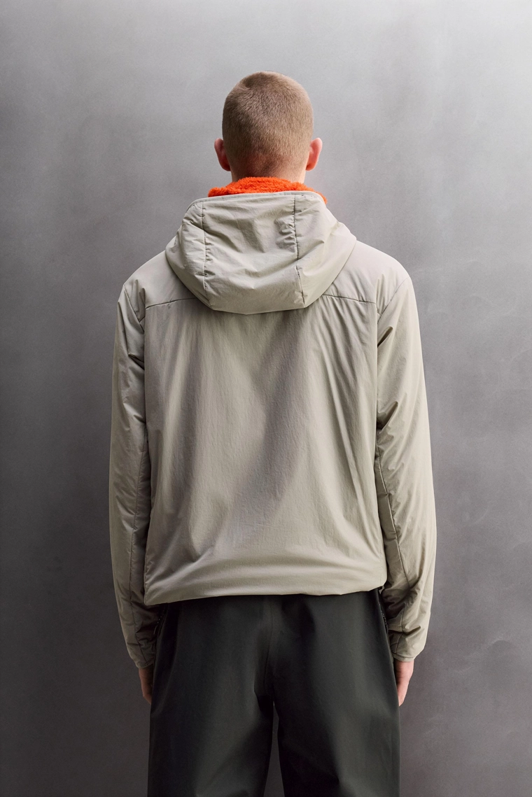 Куртка-мид-лейер с квадратным стежком для горных лыж