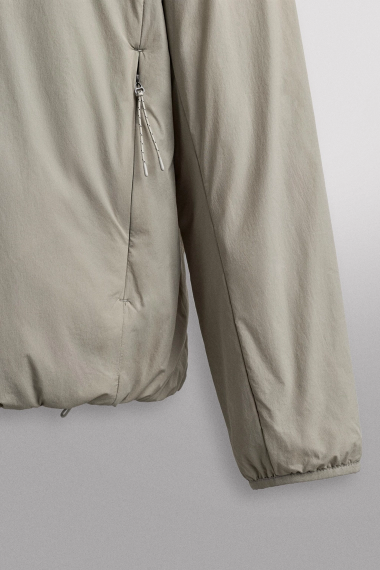 Куртка-мид-лейер с квадратным стежком для горных лыж