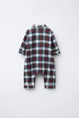 Купить Zara Комбинезон из фланели в клетку