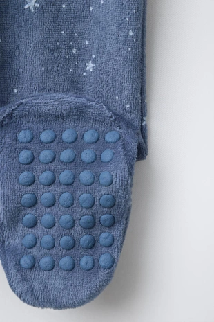 Комбинезон с вышивкой звезд из велюра- Заказать в России