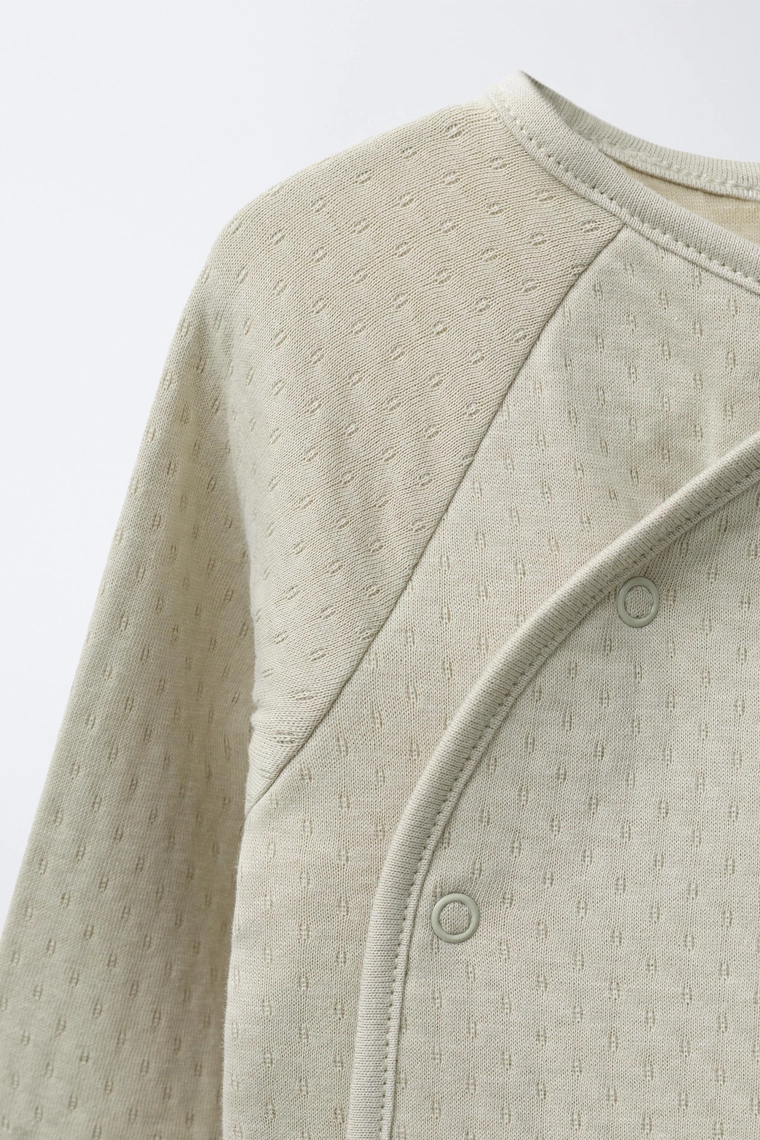 Комплект футболка и гетры из текстурированного полотна