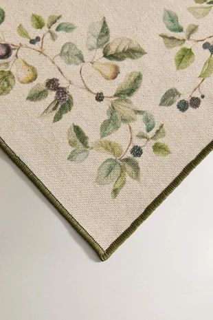 Плед с фруктовым принтом- Заказать в России