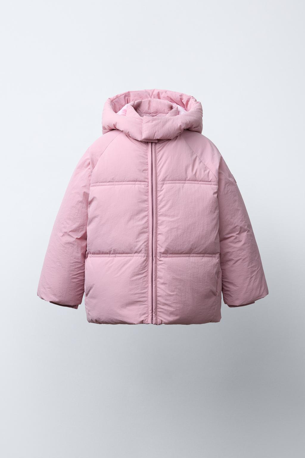 СТЕГАНОЕ ПАЛЬТО С КАПЮШОНОМ WATER REPELLENT