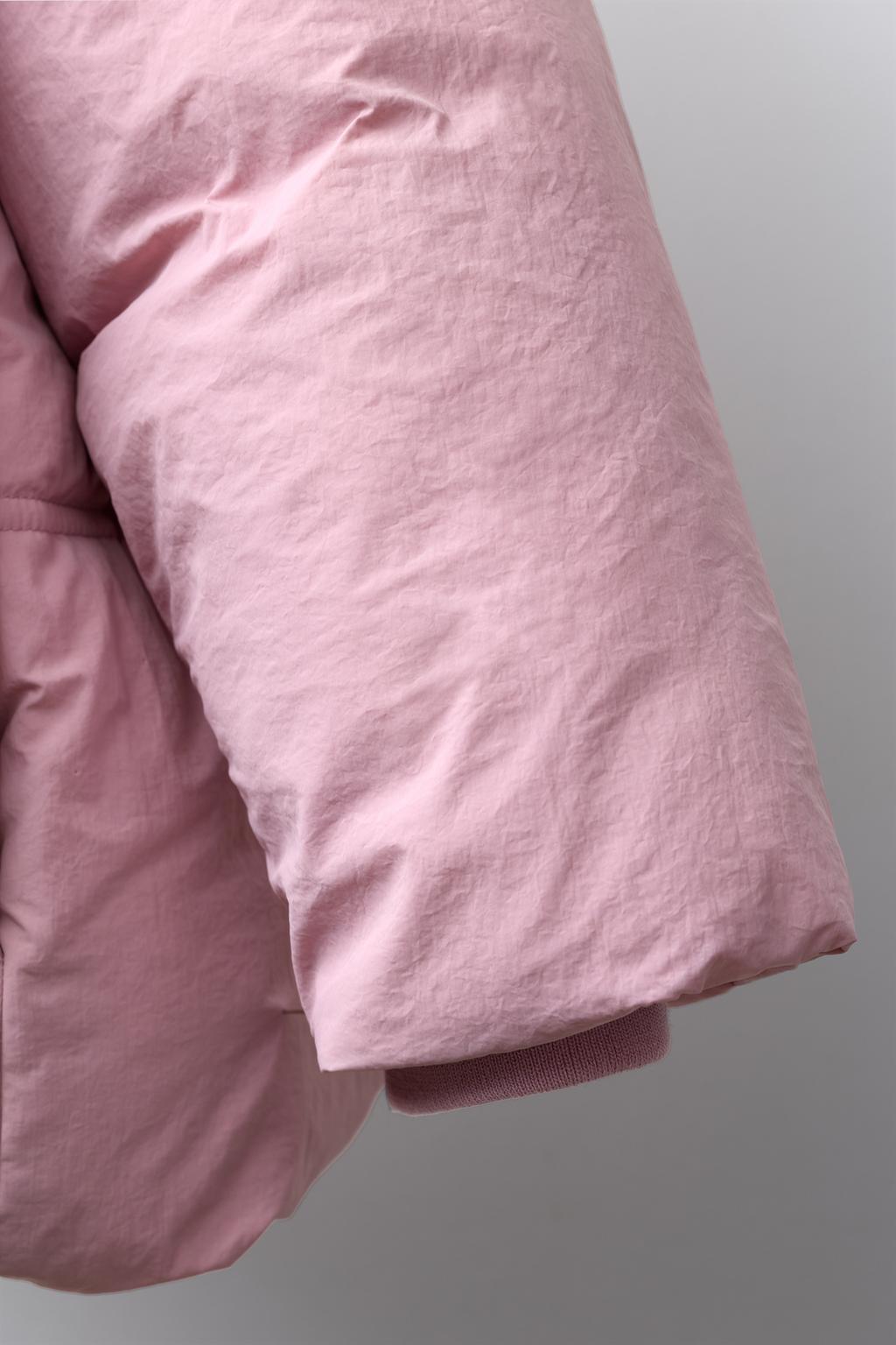 СТЕГАНОЕ ПАЛЬТО С КАПЮШОНОМ WATER REPELLENT