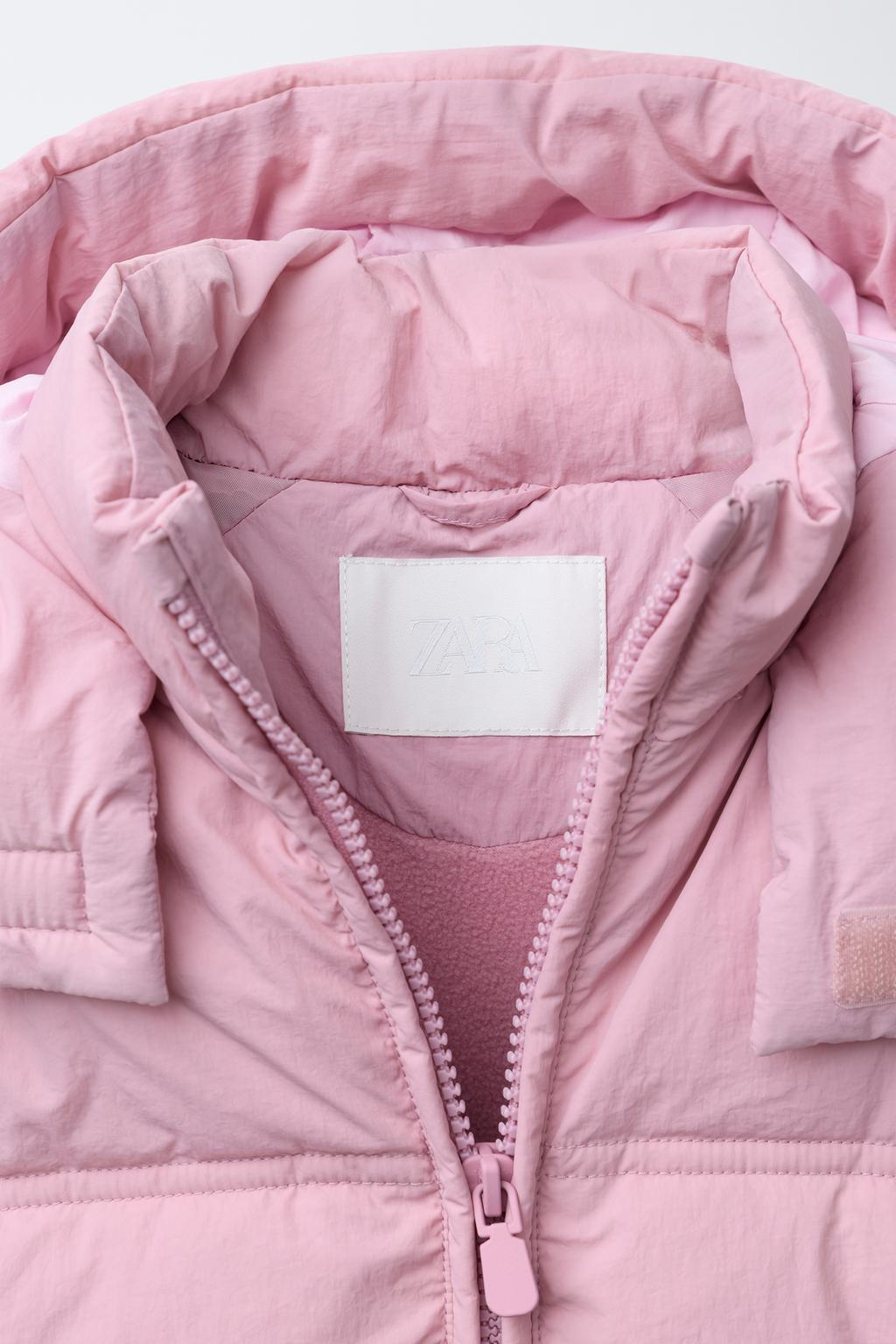 СТЕГАНОЕ ПАЛЬТО С КАПЮШОНОМ WATER REPELLENT