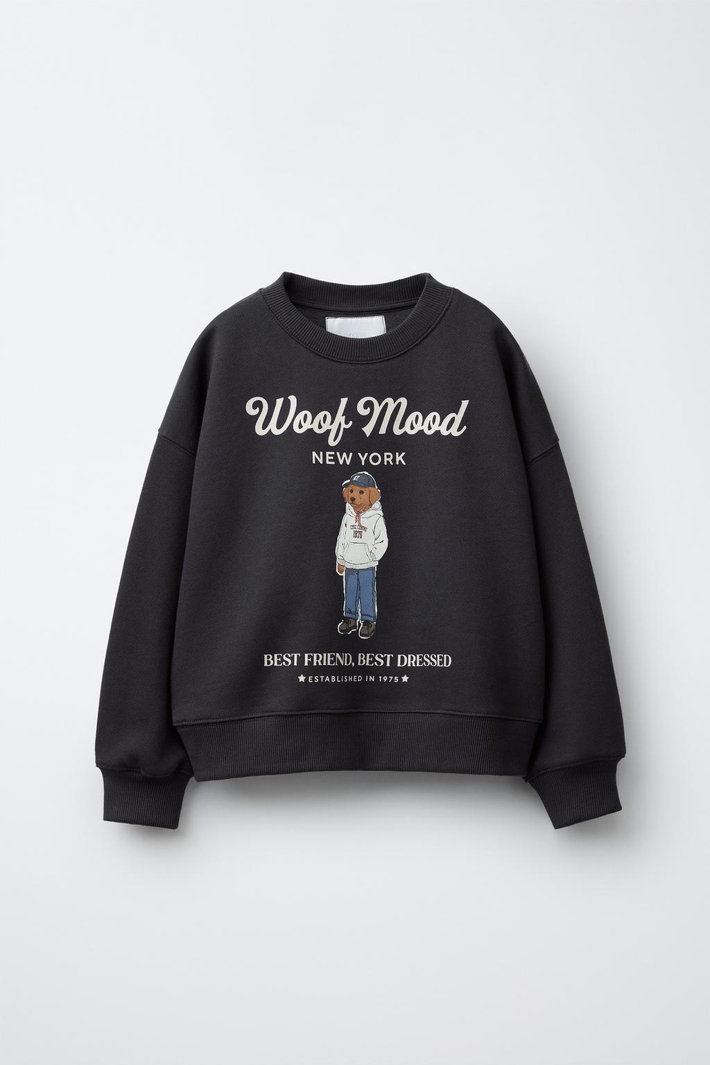 ТОЛСТОВКА С ПРИНТОМ «СОБАКА»