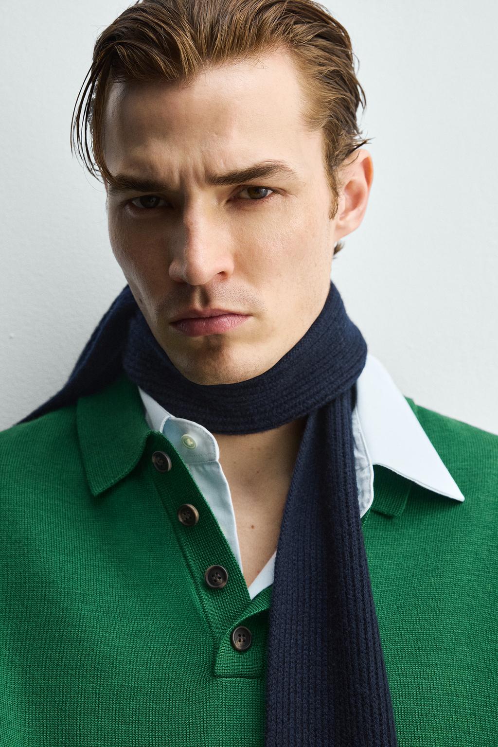 ПОЛО ИЗ 100% ШЕРСТИ