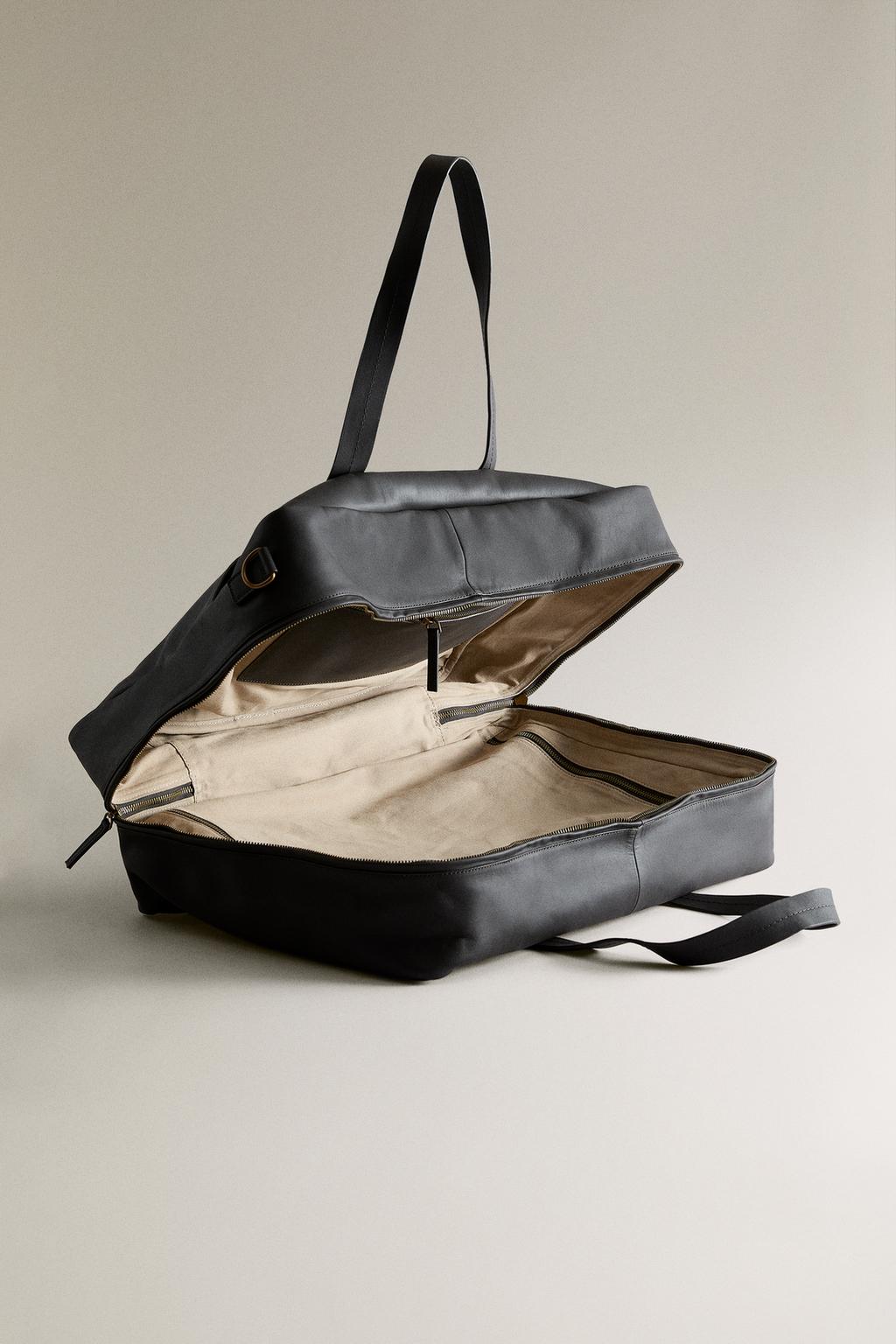 Кожаная сумка для путешествий