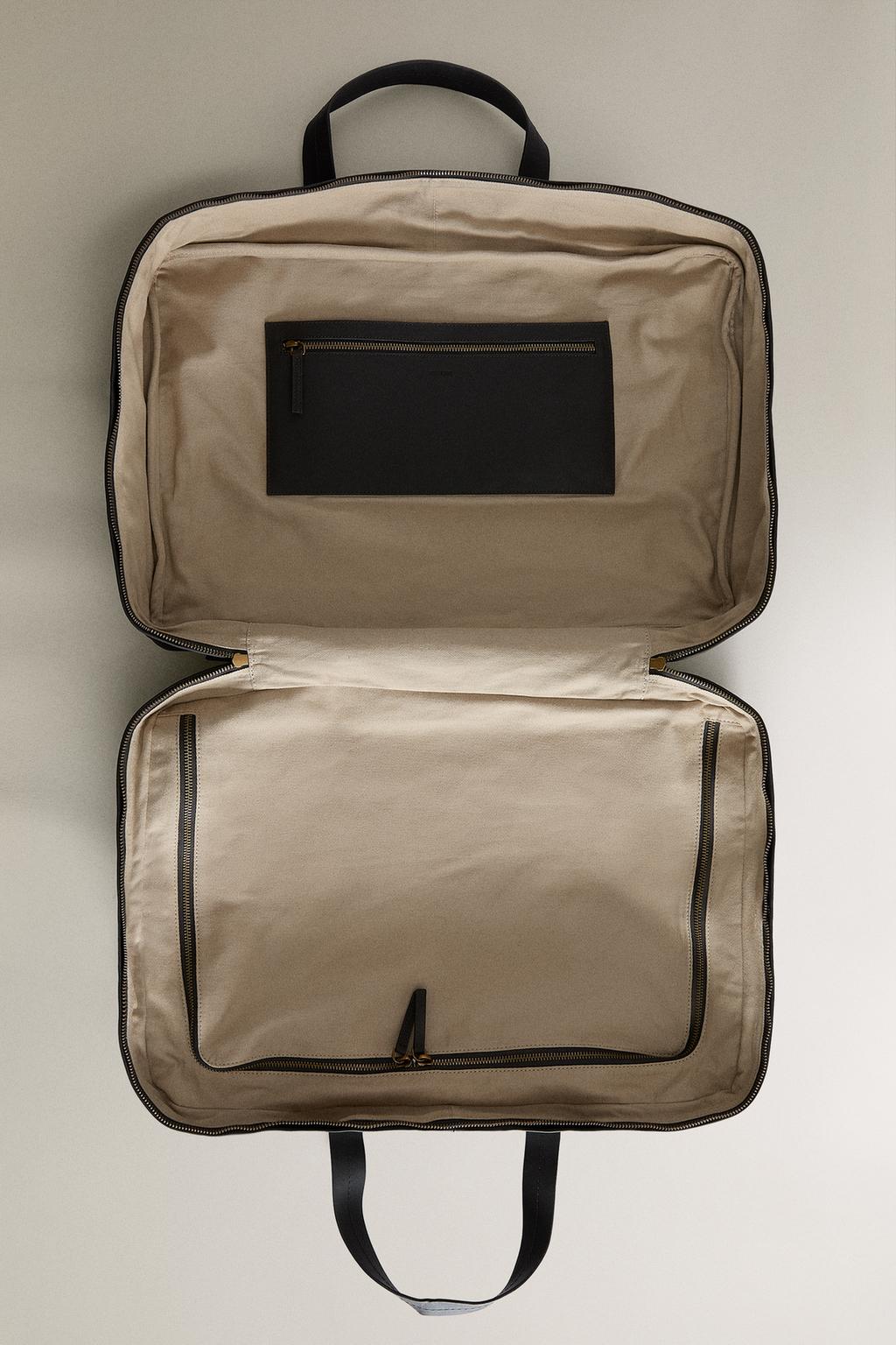 Кожаная сумка для путешествий