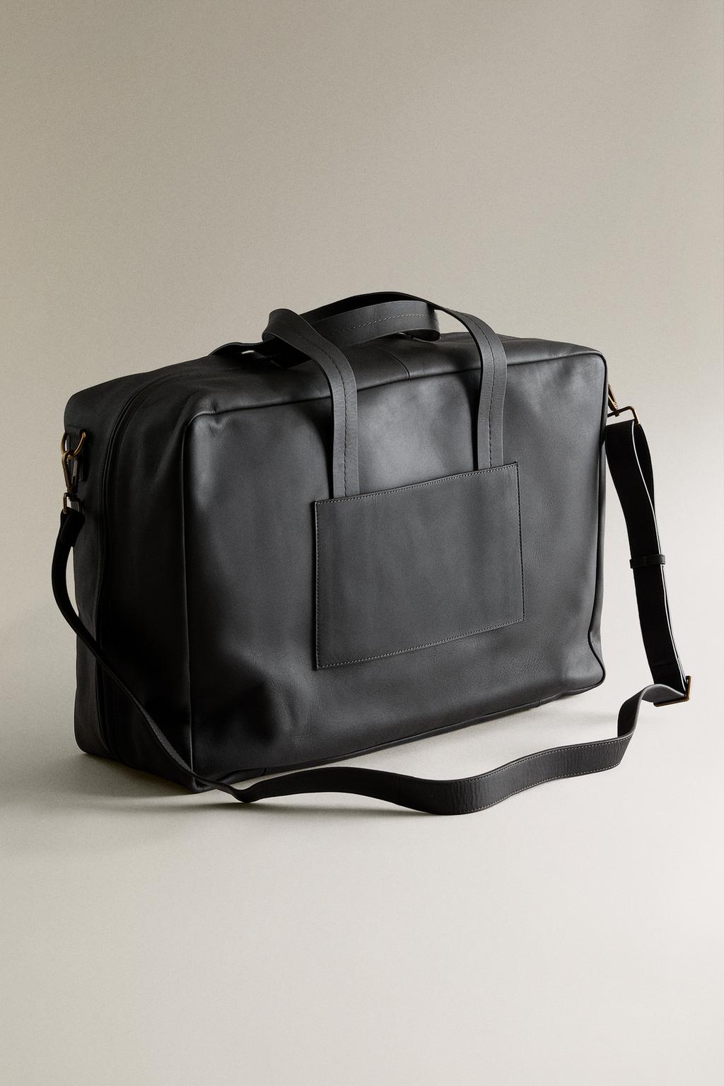 Кожаная сумка для путешествий