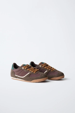 Контрастные кроссовки- Заказать в России