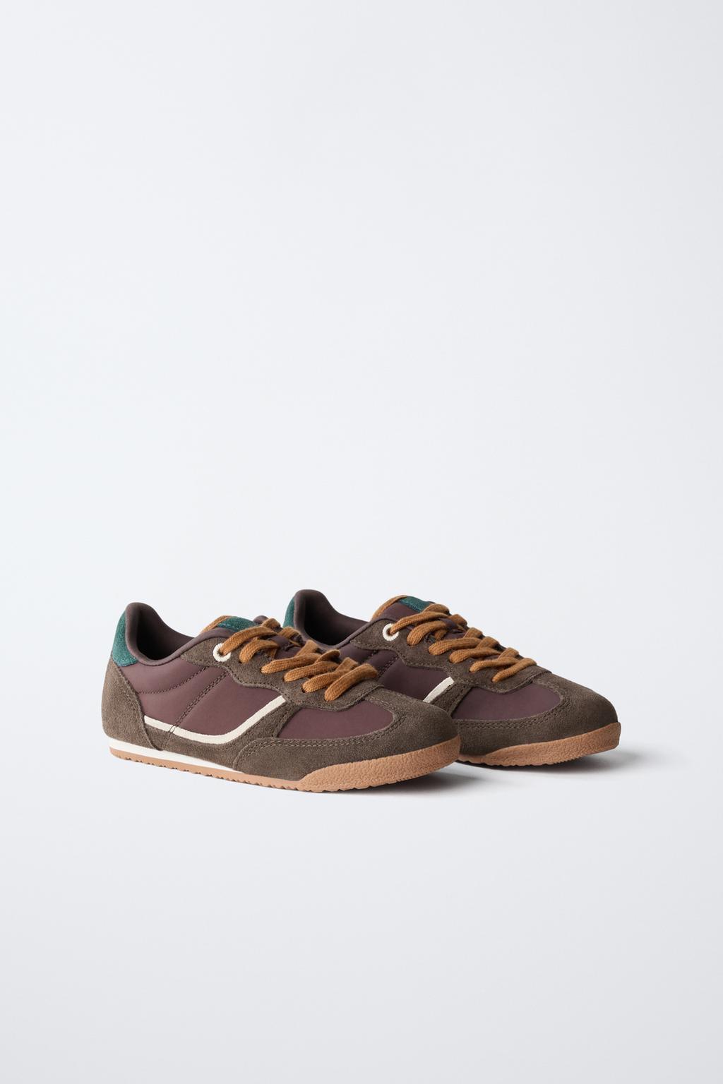 КОНТРАСТНЫЕ КРОССОВКИ