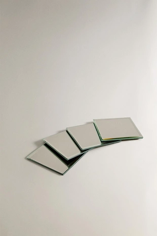 Набор зеркальных подставок (набор из 4 шт.)- Заказать в России