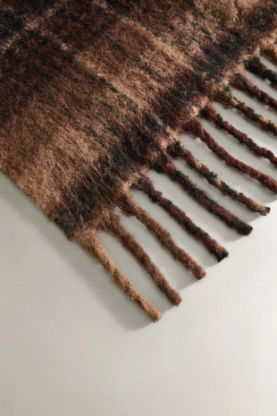 Плед с кисточками- Заказать в России