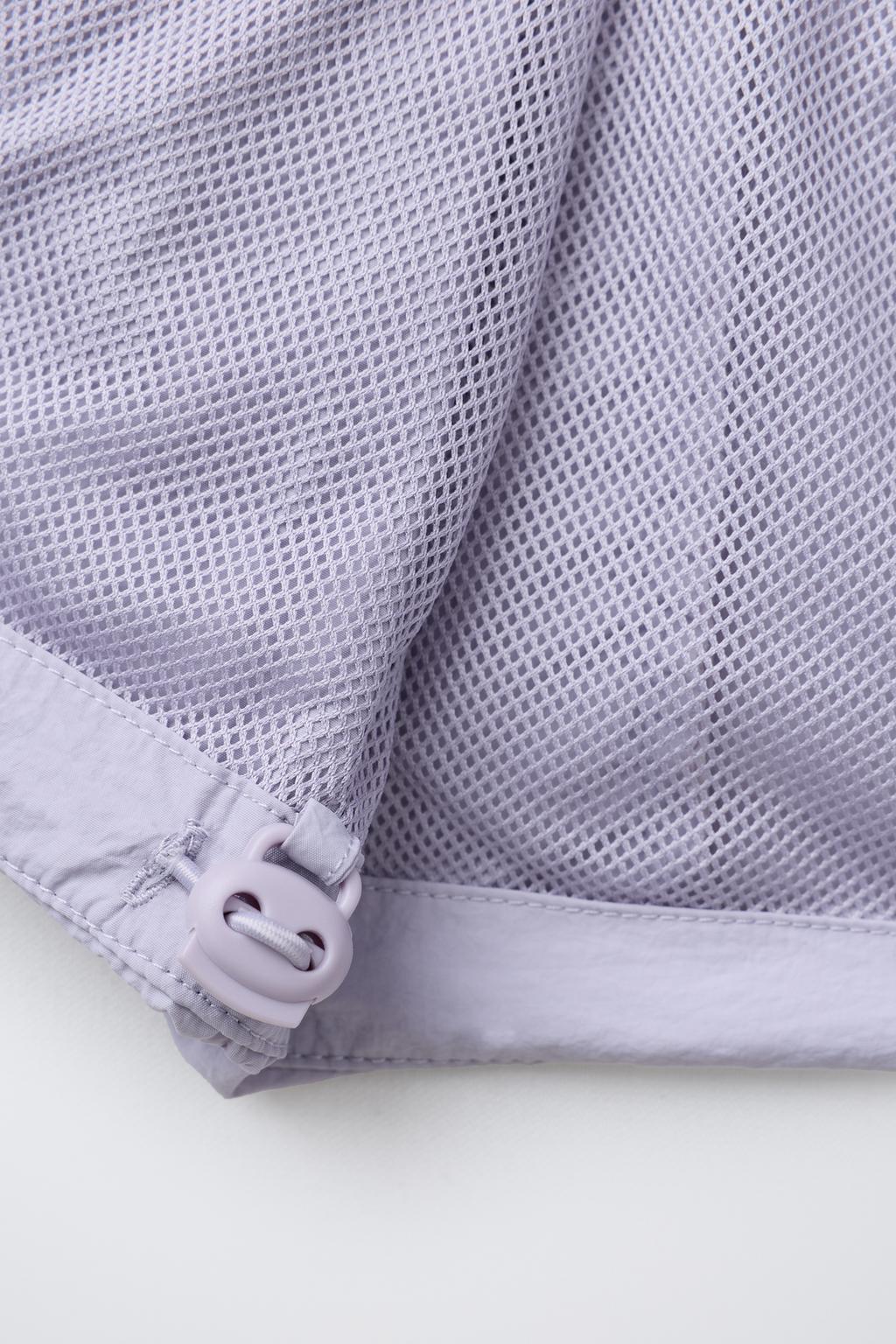 КУРТКА ИЗ НЕЙЛОНА С КОНТРАСТНОЙ ОТДЕЛКОЙ