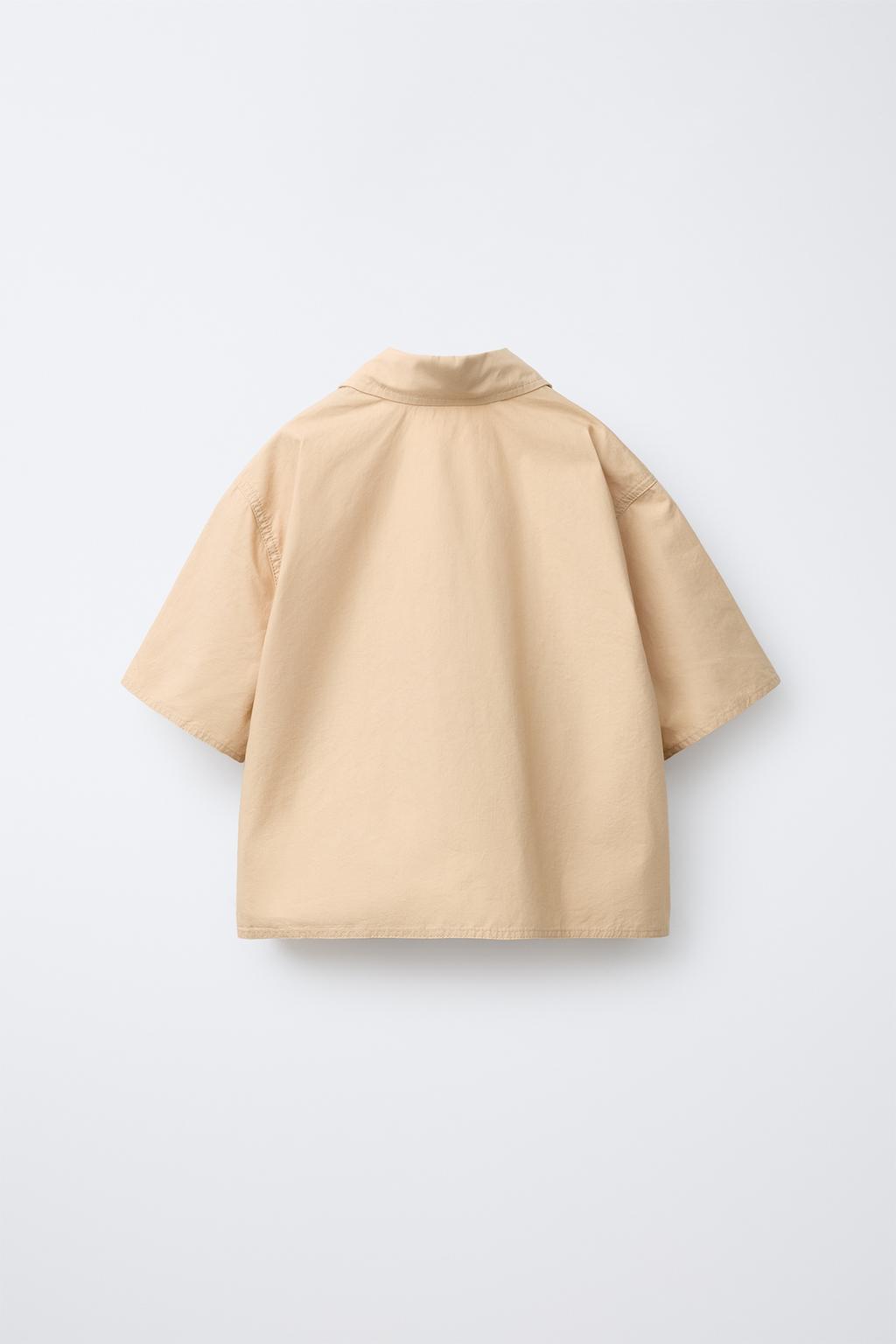 РУБАШКА С КАРМАНАМИ